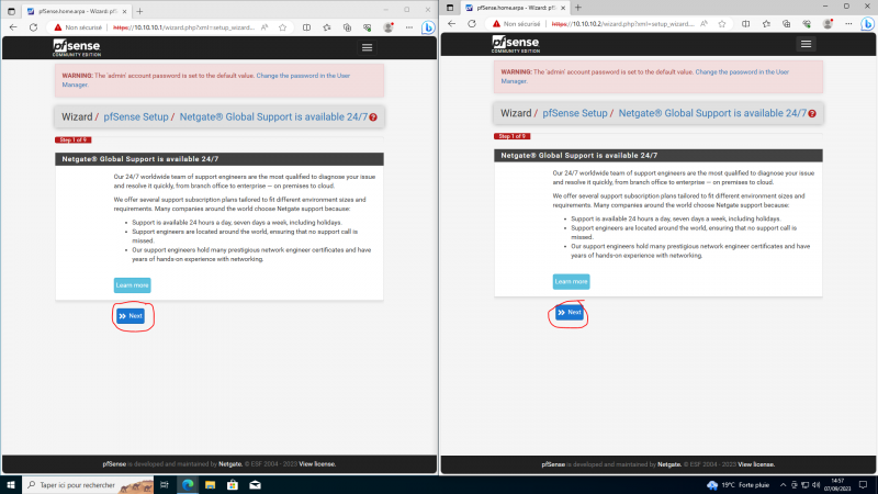 Cluster de Pfsense (VIP CARP)