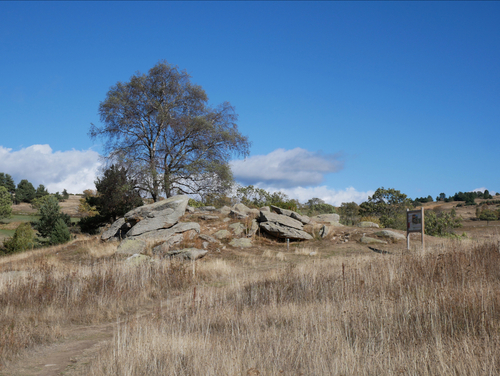 Le site du dolmen du Pou