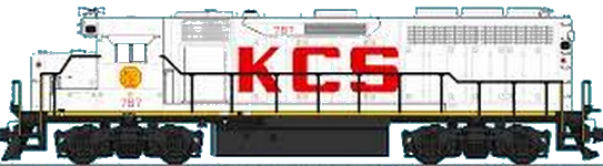 EMD GP40-2  KCS5 787