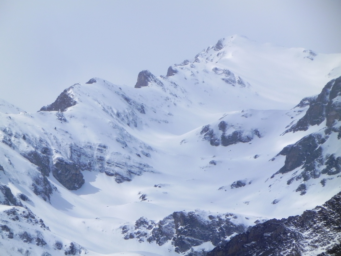 La neige dans les pyrénnées