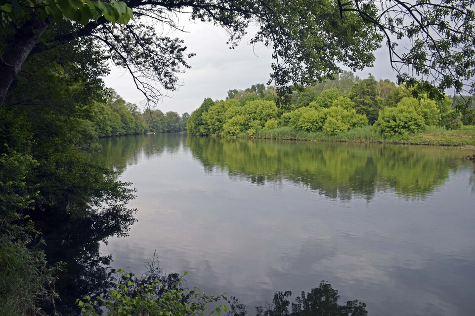 Le Gardon au pont de Lézan