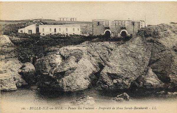 Sarah Bernhardt à Belle-Île-en-mer