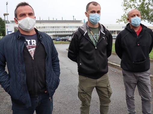 Les représentants des salariés CGT de la Fonderie de Bretagne s’inquiètent du silence du groupe Renault à l’égard de l’usine.
