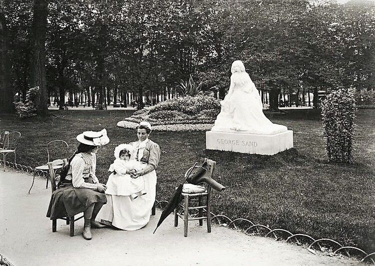 Le Jardin du Luxembourg par les frères Séeberger (1905-1910)