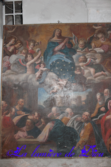 La Madone d'Utelle, le cloître de la chapelle