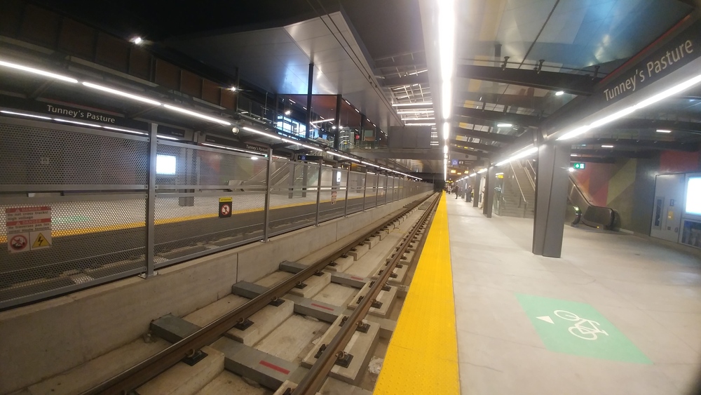 Ottawa's new O-Train from Blair to Tunney's Pasture