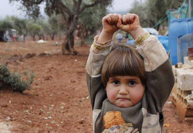 enfant syrien camp refugies image reseaux sociaux