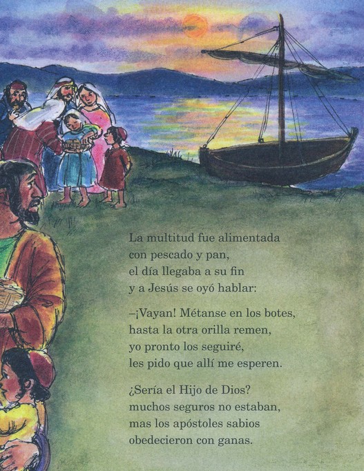 Jes&uacute;s Camina Sobre el Agua  (Jesus Walks on Water)