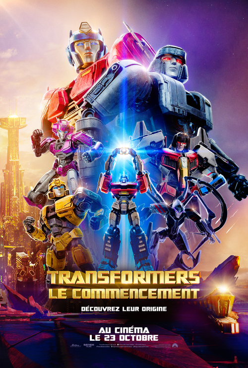 Découvrez la nouvelle bande-annonce de TRANSFORMERS : LE COMMENCEMENT avec les voix de Philippe Lacheau et Audrey Fleurot - Le 23 octobre 2024 au cinéma