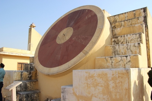 L'observatoire de Jaipur, le Yantra Mandir