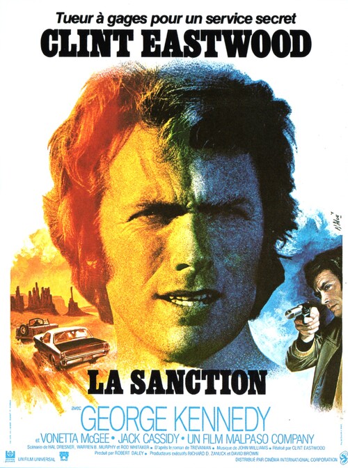 LA SANCTION - THE EIGER SANCTION - BOX OFFICE CLINT EASTWOOD 1975 