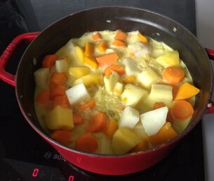 Curry de légumes d'hiver