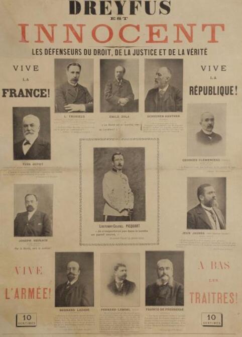 Chronologie : L'affaire Dreyfus (1894-1906)