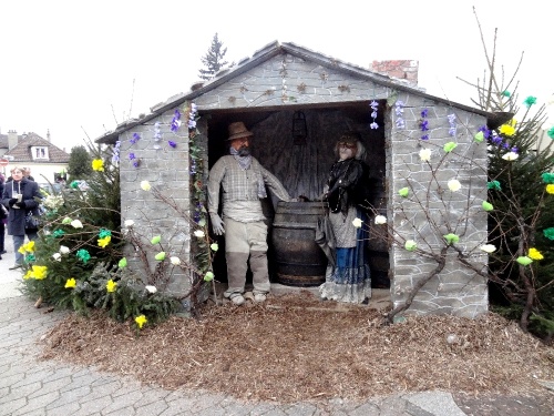 Les rues de Châtillon sur Seine décorées magnifiquement pour la Saint Vincent Tournante des Crémants de Bourgogne 2013......