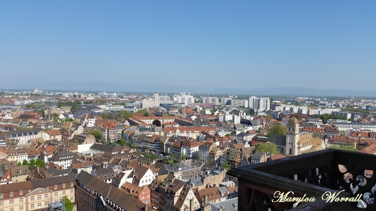 Strasbourg : Vue sur les toits