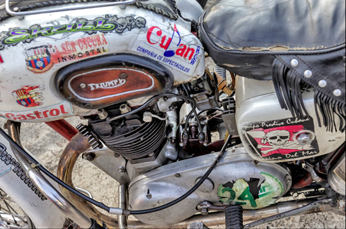 Les motos du "Jurassic" à Cuba (2)