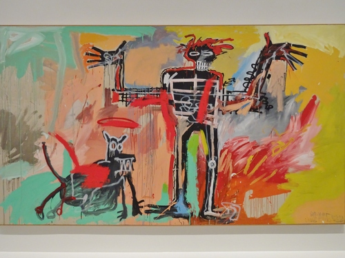 Suite de l'exposition consacrée à Basquiat à la fondation Vuitton (photos)