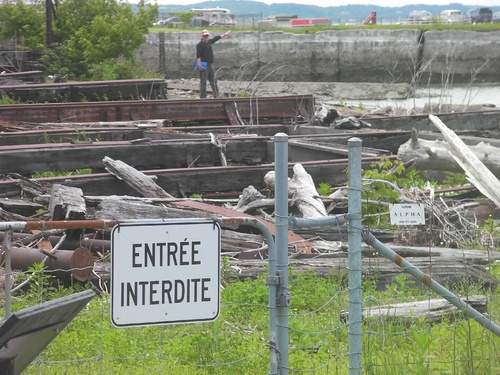 Grand père et les anciens chantiers navals