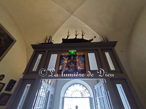 Antibes, la chapelle de la Garoupe