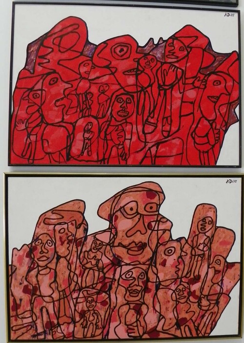 Exposition DUBUFFET Les peintures