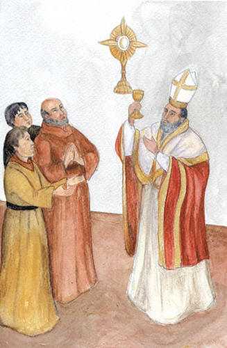 Miracle Eucharistique Italie Turin 1453