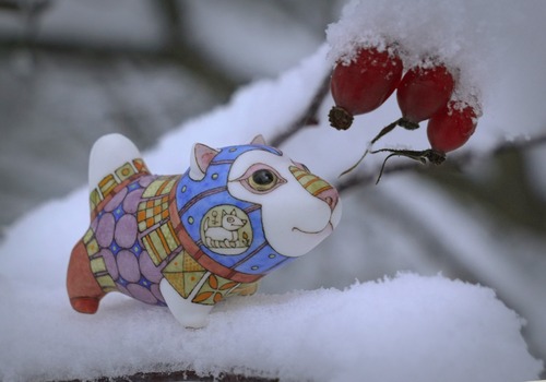 Anya Stasenko et  Slava Leontyev et leurs créatures de conte de fées en porcelaine