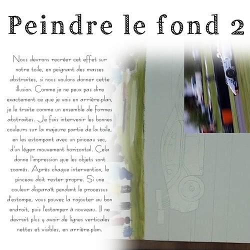 Dessin et peinture - vidéà 3709 : Comment peindre une voiture de course ? - huile,acrylique.