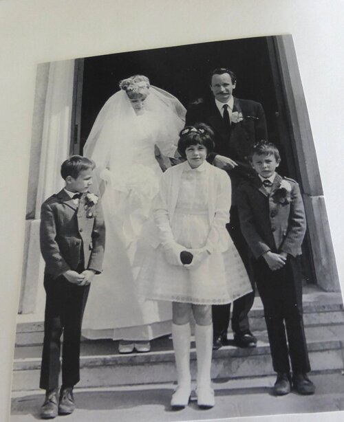 Mariage de Jacqueline 13 avril 1968