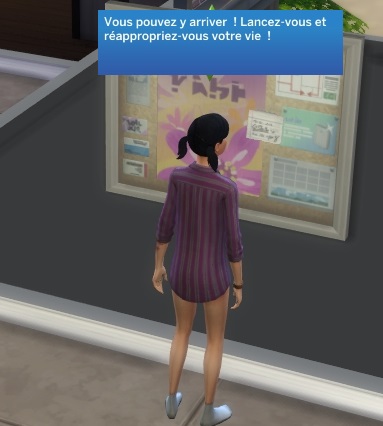 Semaine 2 - San Myshuno - Foyer Cassandra Gothik