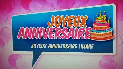 une belle journée d'anniversaire ... 