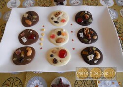 Les truffes aux biscuits roses