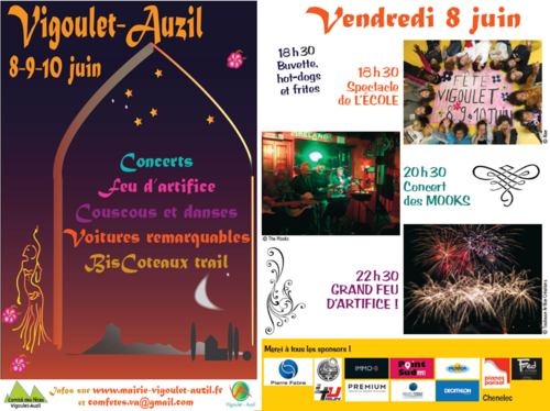Concert à Vigoulet Auzil le 08 juillet 2018