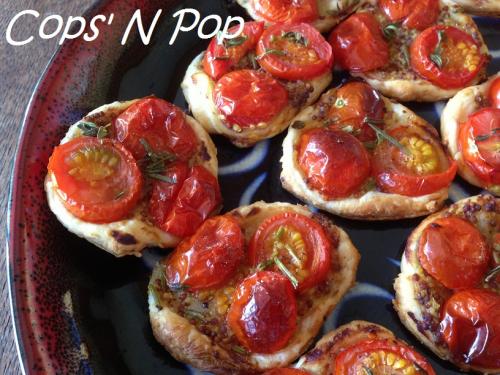 Mini tartelettes tomates pour l'apéro.