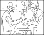 Coloriages d'oeuvres d'art