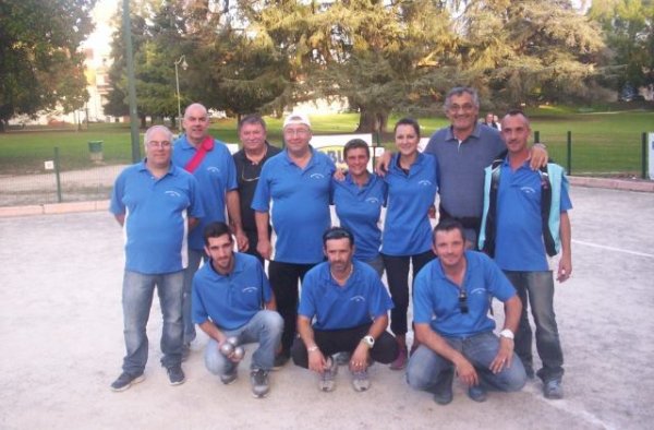 Coupe de France de pétanque ZONE 1, 2014/2015 Pau-Pasteur 18 Fontet 8