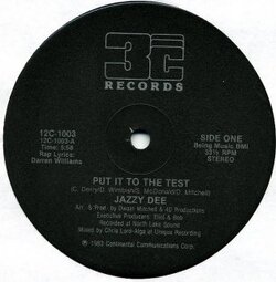 Jazzy Dee - Put It To The Test