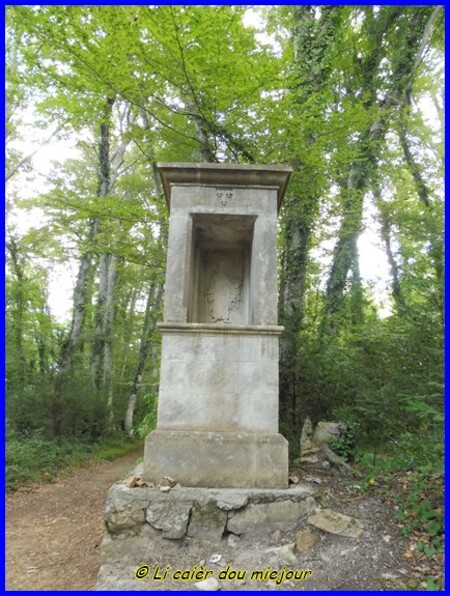 Sainte-Baume, le pas de Brancaille, le pas de la Cabre