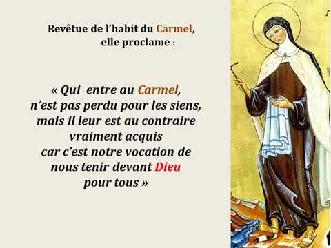 12 Prier avec l'icône de sainte Thérèse Bénédicte de la Croix (Edith Stein)  - YouTube