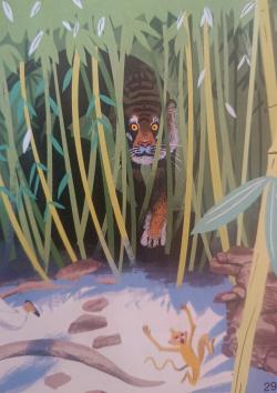 La jungle à la manière du douanier Rousseau lien chapitre 2 tome 1 Harry Potter