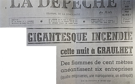 - 10 janvier 1968 : Nuit rouge à Graulhet ! 