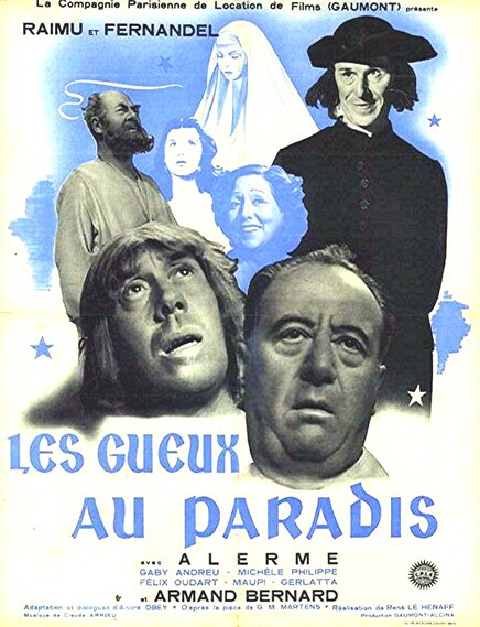 LES GUEUX DU PARADIS - FERNANDEL BOX OFFICE 1946