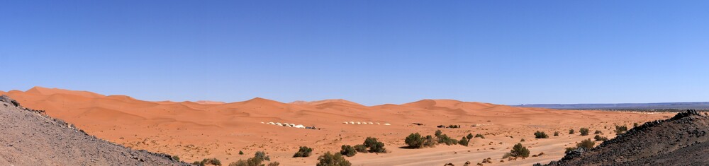 Merzouga - les dunes