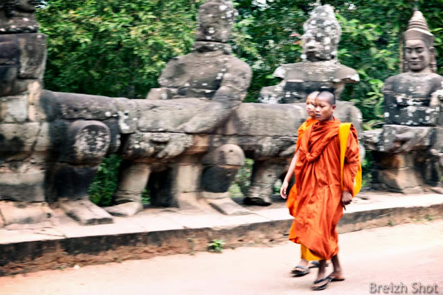 Angkor Thom, la porte Sud Angkor Thom, la porte Sud
