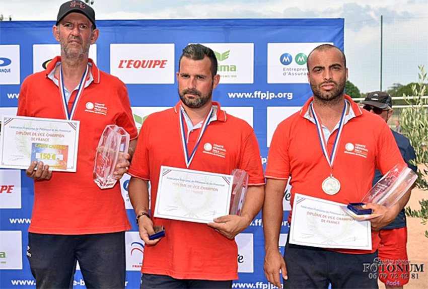Championnat de France Triplettes Jeu Provençal