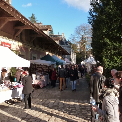 Le marché de Noël de l'abbaye de Chaalis 2015...