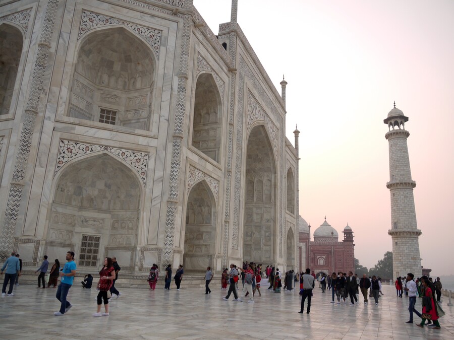 Agra - Taj Mahal - fin
