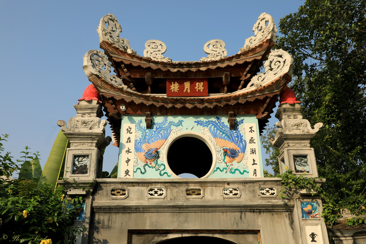 Le temple Ngoc Son, Hanoï, Viêt Nam