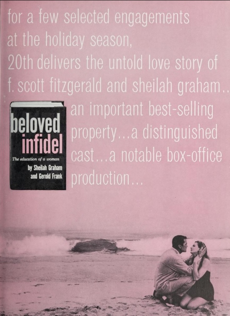 BELOVED INFIDEL BOX OFFICE USA 1959