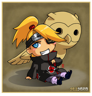 Deidara chibi