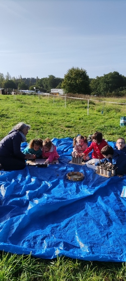 Maternelle : Classe dehors